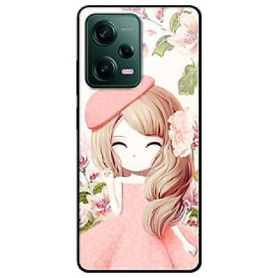Ốp lưng dành cho Redmi Note 12 - Redmi Note 12 Pro - Redmi Note 12 Pro 5G - Anime Cô Gái Bánh Bèo  - Hàng Chính Hãng