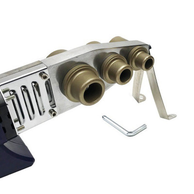 Máy hàn nhiệt, hàn đa năng các loại ống nhựa chịu nhiệt PP-R, PE, PPC, công suất  600W, tản nhiệt mang cá, Tự động chỉnh nhiệt, đầu hàn 20-25-32mm