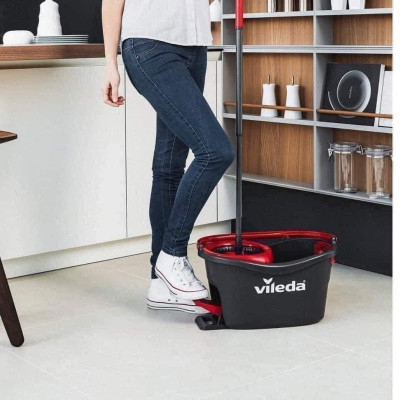 Cây lau nhà Vileda Turbo made in séc hàng chính hãng