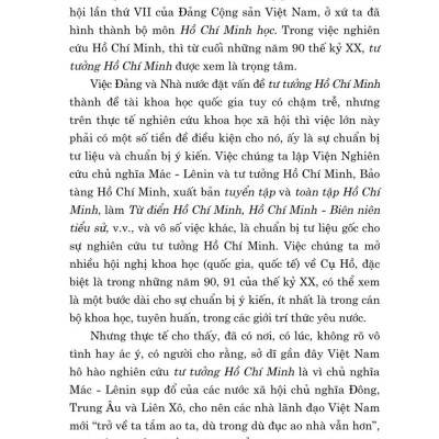 Hồ Chí Minh vĩ đại một con người (Tái bản, có chỉnh sửa) bản in 2025