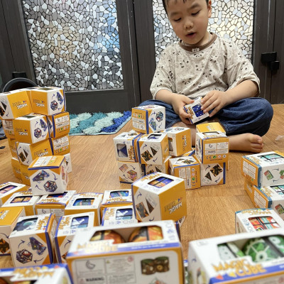 Đồ Chơi Rubik, Combo 6 Khối Rubik Biến Hình Khác Nhau, Đồ Chơi Thông Minh Cho Bé