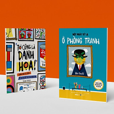 Combo Nghệ Thuật Dành Cho Thiếu Nhi : Tớ Cũng Là Danh Họa + Một Ngày Kỳ Lạ Ở Phòng Tranh