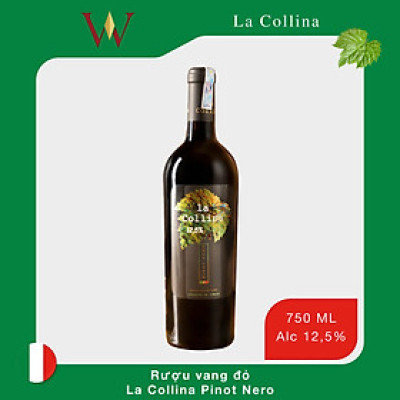 Rượu vang đỏ La Collina Pinot Nero 12,5 750 ml