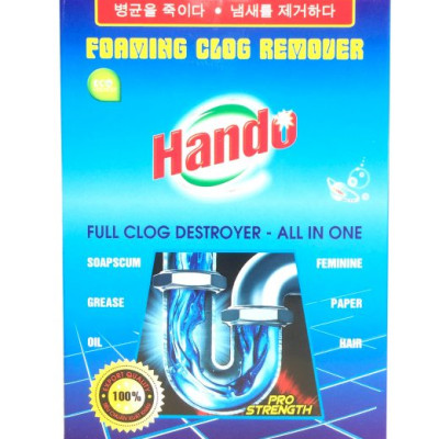 Bột thông tắc cống đường ống nước thải xuất khẩu Hando 100Gr