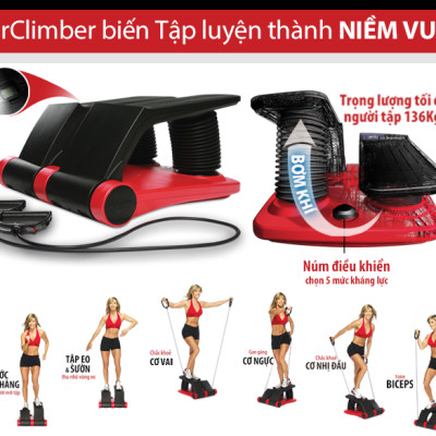 Máy Tập Đi Bộ Air Climber-DL06