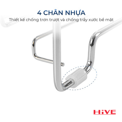 Kệ (giá) để chén bát HiVE DG Big 2 tầng inox 304