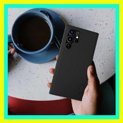 Ốp Lưng Nillkin Dạng Sần Dành cho Samsung Galaxy S23 Ultra chính Hàng Nillkin FROSTED Viền dẻo chống sốc, lưng dạng sần chống bàn vân tay, cầm chắc chắn - hàng chính hãng