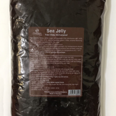 Combo Bộ Trà Sữa Huyền Thoại 1 Kg Bột Kem B-ONE Và 2 Kg Trân Châu 3Q Sea Jelly Caramel