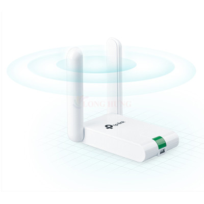 Bộ chuyển đổi USB Wifi TP-Link High Gain Wireless 300Mbps TL-WN822N - Hàng chính hãng