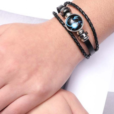 Vòng Tay 12 Cung Hoàng Đạo Dây Rút Vt03 (Mẫu Ngẫu Nhiên)