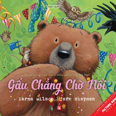 Sách Combo song ngữ Gấu khôn lớn (5C: Gấu chẳng chờ nổi, Gấu muốn nữa, Gấu sợ hãi, Gấu thay răng, Gấu bị ốm)-Ehomebooks