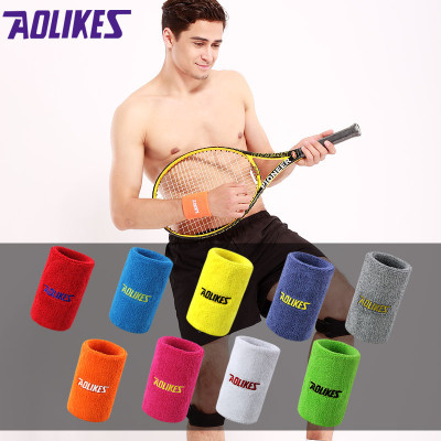 Băng Đô Đeo Cổ Tay Chặn Mồ Hôi AOLIKES 0235 , Tập Gym , Thể Thảo, Cầu Lông , Tennis, Quần Vợt