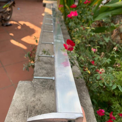 Thước Cán Vữa Thợ Xây 1.5m - Tặng thêm dây đàn - Thước nhôm Việt Pháp - Thước sản xuất tại Việt Nam