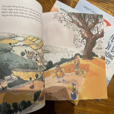 [combo 3 quyển – minh hoạ màu] VOI – VẸT – CÂY ĐÃ THẤY GÌ?: Vẹt đuôi dài đã trông thấy gì? - Cây đã thấy những gì? - Voi đã nghe thấy gì?  – Charlotte Guillain - Sam Usher - Hà Hương Giang dịch- Nxb Kim Đồng