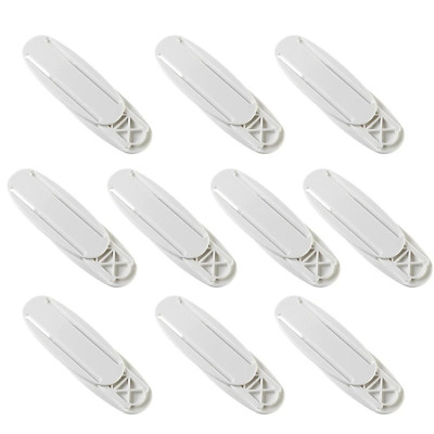 Bộ 10 Giá đỡ ổ cắm điện thông minh treo tường, dụng cụ cố định vật dụng gia đình đa năng, tiện dụng