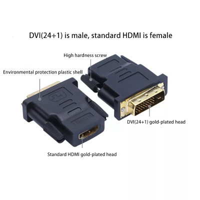Đầu Chuyển Đổi DVI (24+1) Sang HDMI  - Hàng Nhập Khẩu