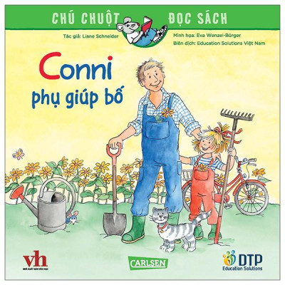 Sách - Chú Chuột Đọc Sách - Conni Phụ Giúp Bố