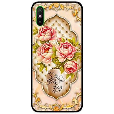 Ốp lưng dành cho Xiaomi Redmi 9A mẫu Vàng Hồng