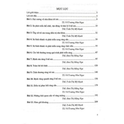 Sách - Răng Trẻ Em - Dùng Cho Sinh Viên Răng Hàm Mặt (DN)