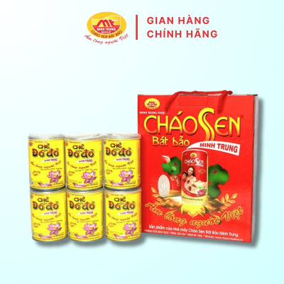 Chè đỗ đỏ Minh Trung 240g - Chè Đỗ Đỏ 6 (combo 6 lon)