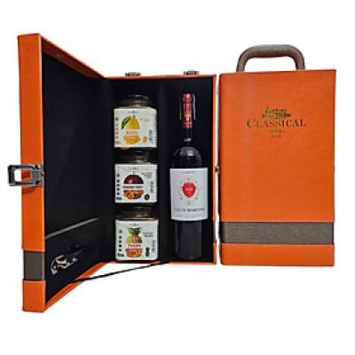 HỘP DA RƯỢU & TRÁI CÂY SẤY – MÓN QUÀ Ý NGHĨA 2025