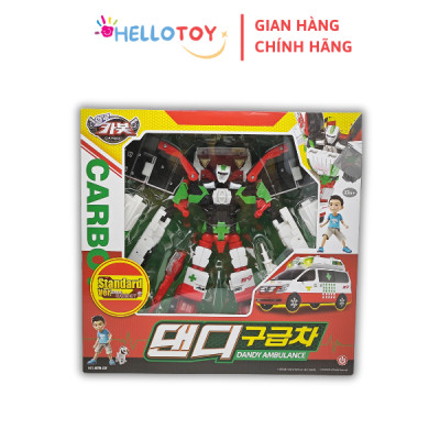 Đồ Chơi Mô Hình Lắp Ráp Xe Hơi Biến Hình Cỡ Lớn HELLO CARBOT Dandy Ambulance