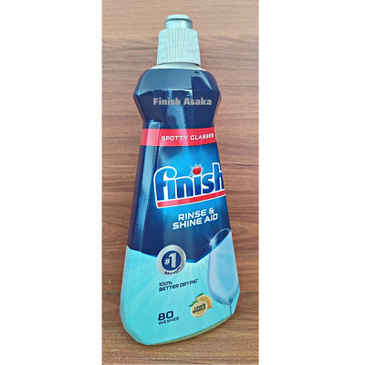 Combo rửa bát Finish: Hộp Classic 110 viên, Nước làm  bóng chai 400ml, Muối hộp 1,5kg - Chính hãng.