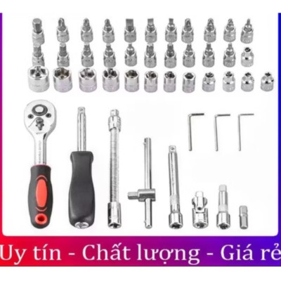 BỘ DỤNG CỤ ĐỒ NGHỀ SỮA CHỮA 46 CHI TIẾT THÁO LẮP ĐA NĂNG