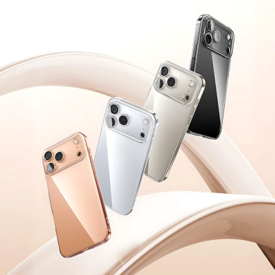 ốp lưng chống sốc trong suốt bảo vệ viền camera cho iPhone 17 Pro Max / 17 Pro / 17 Air / 17 hiệu Likgus Lin Camshield - Chống sốc 2m, túi khí ẩn 4 góc, chống va đập, độ trong full HD - Hàng nhập khẩu