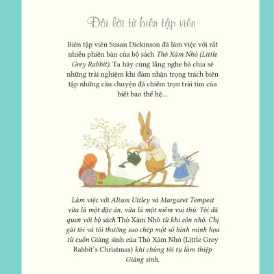 Sách - Cô Thỏ Xám Nhỏ Ở Miền Thôn Dã - Lòng Yêu Thương Và Sự Dũng Cảm - Bìa Cứng