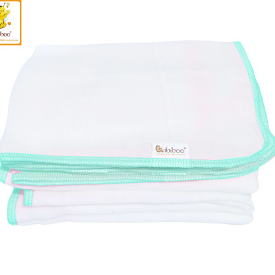Khăn sữa cho bé Babiboo khăn gạc Nhật 4 lớp set 10/cái - BK02