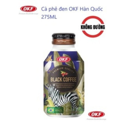 Cà phê đen OKF Hàn Quốc 275ML x 6 chai