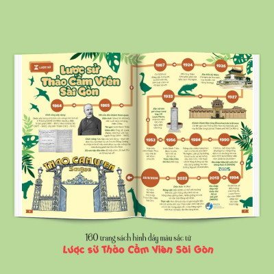 Thảo Cầm Viên Sài Gòn - Kho Báu Trong Lòng Thành Phố (Bìa Mềm) - Bản Quyền