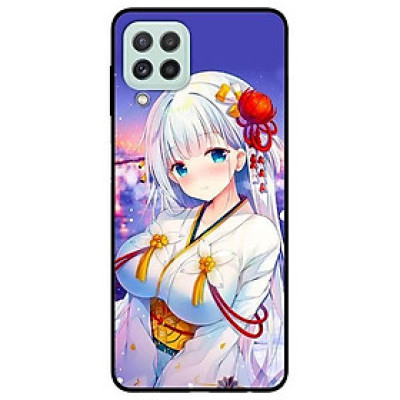 Ốp lưng dành cho Samsung A22 - Samsung S21 FE mẫu Anime Cô Gái Cài Tóc Đỏ