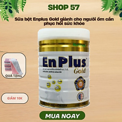 Sữa bổ sung dinh dưỡng hàng ngày cho người trưởng thành Nuti Enplus Gold 900 Gr