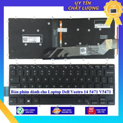 Bàn phím dùng cho Laptop Dell Vostro 14 5471 V5471  - Hàng Nhập Khẩu New Seal
