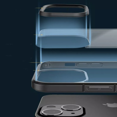 Ốp Lưng Trong Suốt Mocolo K02 Bayer Duo Dành Cho iPhone 14 ProMax / 14 Pro / 14 Plus/ 14, Chống Ố Vàng - Hàng Chính Hãng