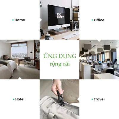 Ugreen UG70333NW122TK 1.5m cáp mạng cat6a utp od2.8 siêu nhỏ thuần đồng - HÀNG CHÍNH HÃNG