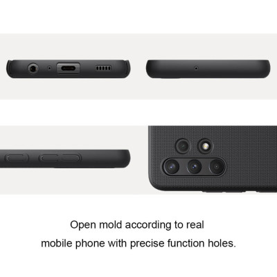 Ốp Lưng Sần cho Samsung Galaxy A32 4G chống sốc cực tốt hiệu Nillkin Super Frosted Shield - hàng nhập khẩu