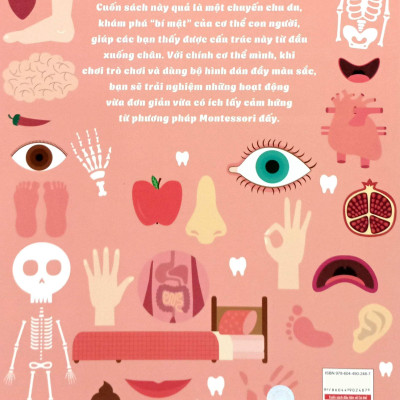Sách - Montessori - Cuốn Sách Đầu Tiên Về Cơ Thể Dành Cho Trẻ