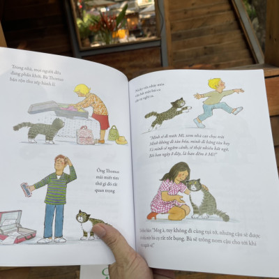 (Combo 5 cuốn) MÈO MOG MẬP (Cô Mèo Cứu Em Bé, Chuyện Ở Phòng Khám, Giáng Sinh Của Cô Mèo, Cô Mèo Và Bà và Cô Mèo Đãng Trí) – Judith Kerr – Hằng Nga dịch – NXB Kim Đồng (Bìa mềm)