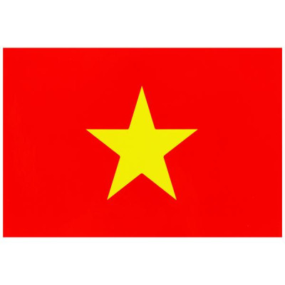 Bộ 3 Sticker Hình Lá Cờ Việt Nam - HFP 6