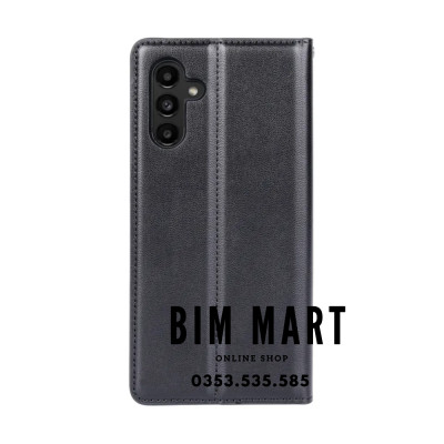 Bao da dạng ví dành cho Samsung A14 5G, A24 4G, A34 5G, A54 5G Hanman có quai cài - Hàng nhập khẩu (Tặng 2 túi PVC đựng thẻ ATM)