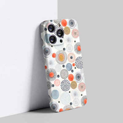 Ốp lưng chống sốc 2m hiệu HOTCASE 3D Scandinavian cho iPhone 17 16 15 14 13 12 11 Pro Max 14 15 16 Plus - Hàng nhập khẩu