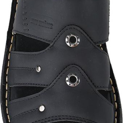 Dép nam Huy Hoàng màu 3 quai màu đen HT7778