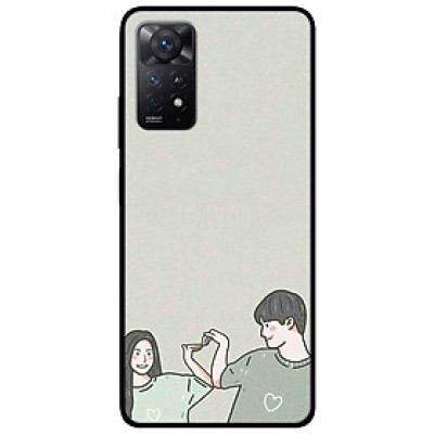 Ốp lưng dành cho Xiaomi Redmi Note 11 Pro 5G mẫu Cặp Đôi Tim