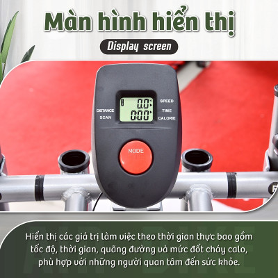 BG Xe đạp tập thể dục tại nhà toàn thân ELLITIPCAL BIKE 8703 (hàng nhập khẩu)