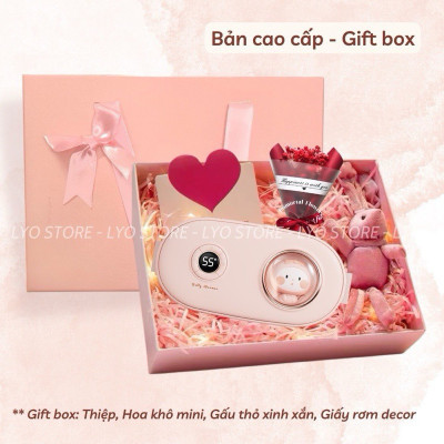 Đai chườm nóng sưởi ấm có chức năng massage - Giảm đau bụng kinh nguyệt