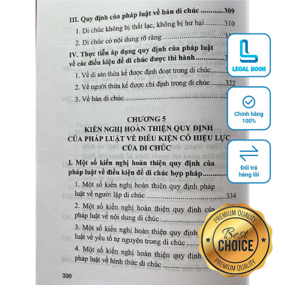Di chúc và điều kiện có hiệu lực của di chúc (Sách chuyên khảo) - TS. Hoàng Thị Loan (NXB Công an nhân dân)