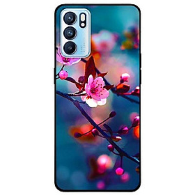 Ốp lưng dành cho Oppo Reno 6 - Reno 6 Z mẫu Cành Hoa Đào